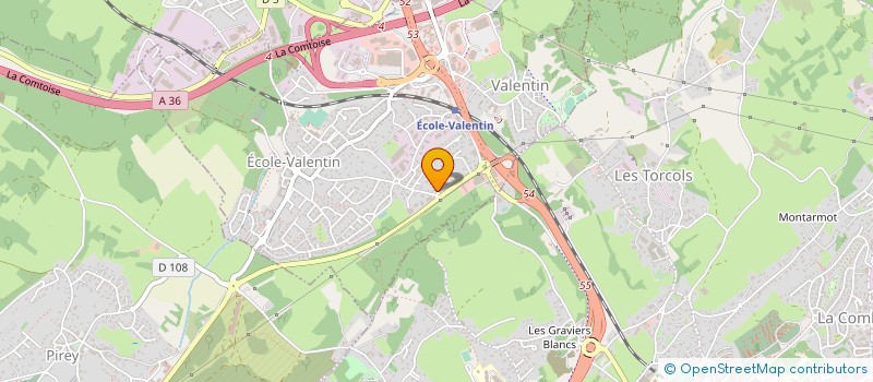 localisation de l'entreprise MADAME DORIANE HAMADOU à ECOLE-VALENTIN