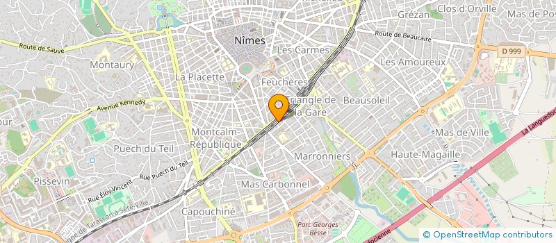 localisation de l'entreprise MADAME DORIANE HEMONET  NIMES