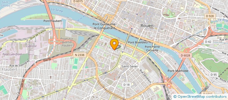 localisation de l'entreprise MADAME DORIANE JACOB  SAINT-ETIENNE-DU-ROUVRAY