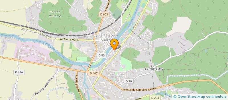 localisation de l'entreprise MADAME DORIANE JOCK  SEPT-SORTS