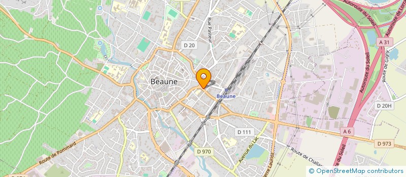 localisation de l'entreprise MADAME DORIANE JOIN à BEAUNE