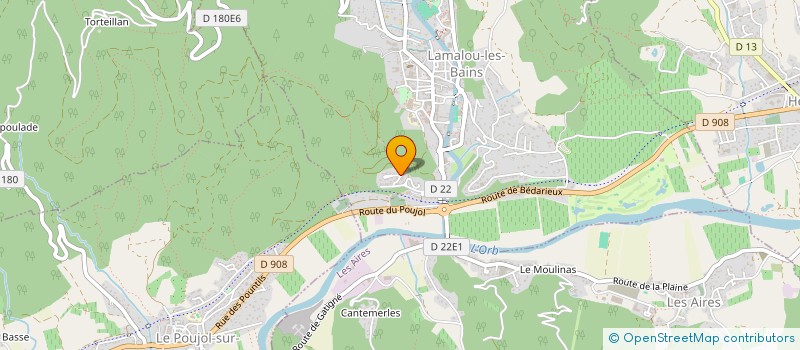 localisation de l'entreprise MADAME DORIANE KAPP  BEZIERS