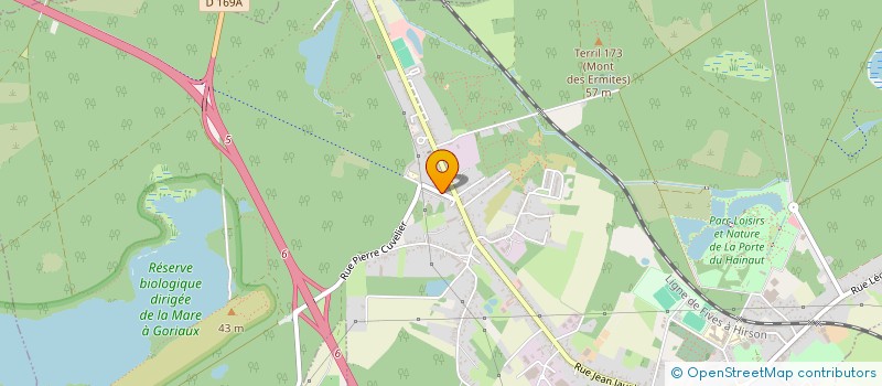 localisation de l'entreprise MADAME DORIANE LAGACHE  RAISMES