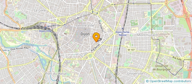 localisation de l'entreprise MADAME DORIANE LOBJOIS à DIJON