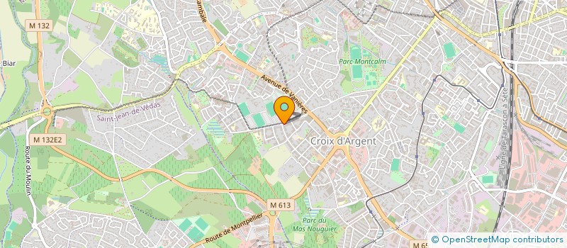 localisation de l'entreprise MADAME DORIANE LOPEZ à MONTPELLIER