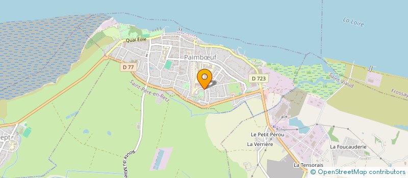 localisation de l'entreprise MADAME DORIANE MAHE  PAIMBUF