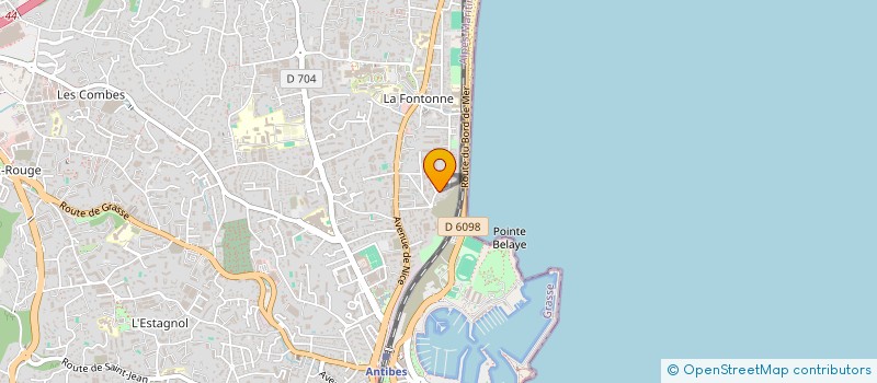 localisation de l'entreprise MADAME DORIANE MALLET  ANTIBES