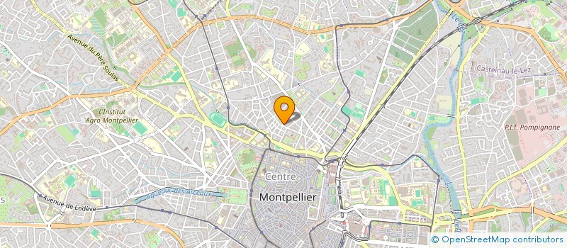 localisation de l'entreprise MADAME DORIANE MERCADIER  MONTPELLIER