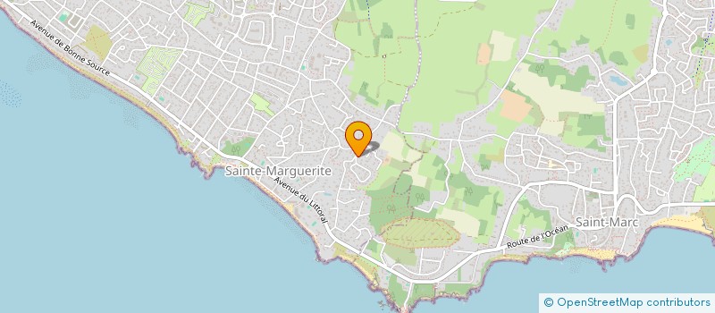 localisation de l'entreprise MADAME DORIANE MILLIER  PORNICHET