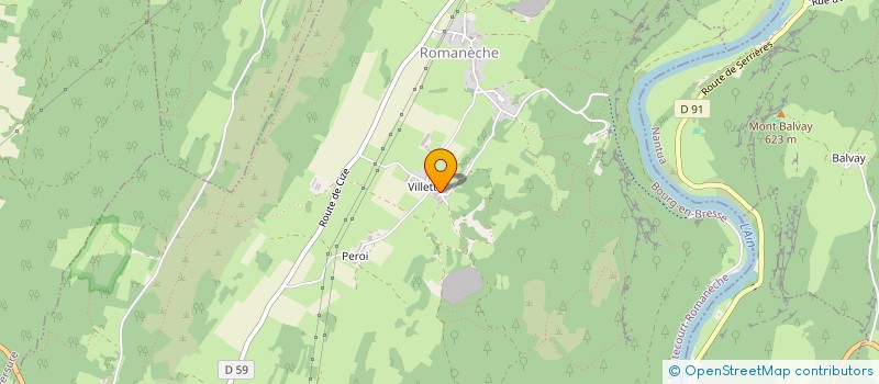 localisation de l'entreprise MADAME DORIANE PARRENO  HAUTECOURT-ROMANECHE