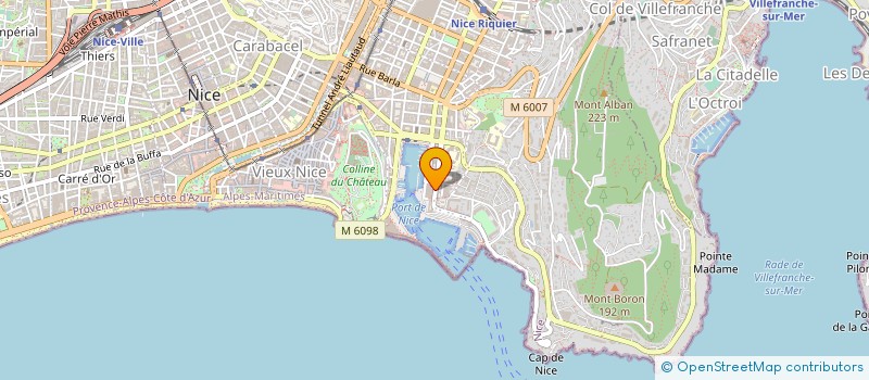 localisation de l'entreprise MADAME DORIANE PIERA à NICE