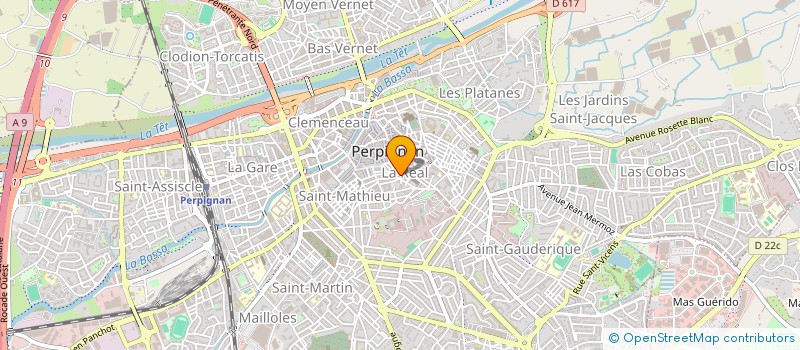 localisation de l'entreprise MADAME DORIANE POURRADE  PERPIGNAN