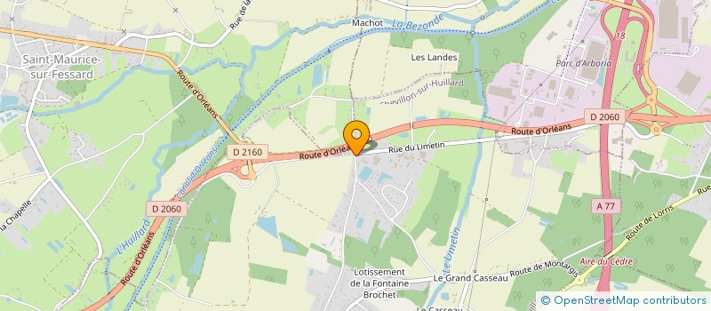 localisation de l'entreprise MADAME DORIANE RAFFARD à CHEVILLON-SUR-HUILLARD