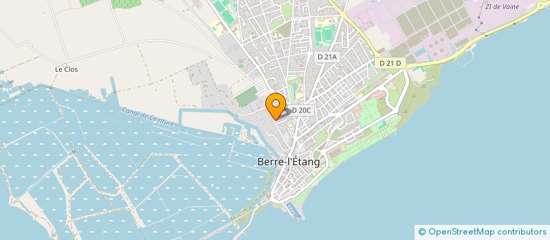 localisation de l'entreprise MADAME DORIANE RUBIO à BERRE-L'ETANG