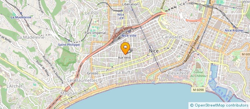 localisation de l'entreprise MADAME DORIANE SARA  NICE