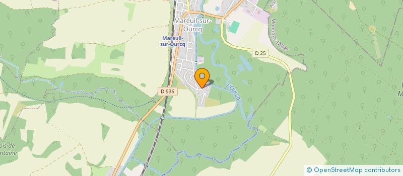 localisation de l'entreprise MADAME DORIANE SOARES  MAREUIL-SUR-OURCQ