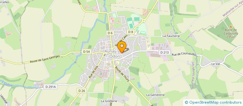 localisation de l'entreprise MADAME DORIANE THOMAS à SOULEUVRE EN BOCAGE