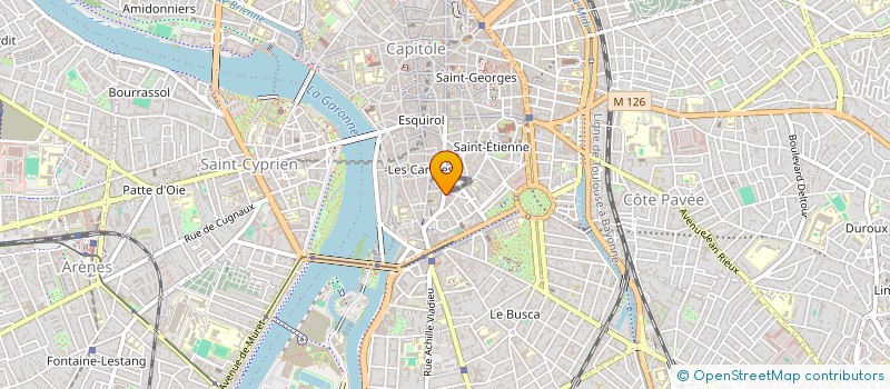 localisation de l'entreprise MADAME DORIANE VIDOU  TOULOUSE