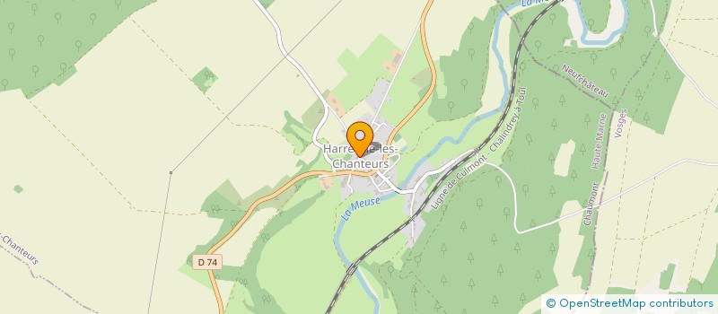 localisation de l'entreprise MADAME DORIANE VISENTINI à HARREVILLE-LES-CHANTEURS