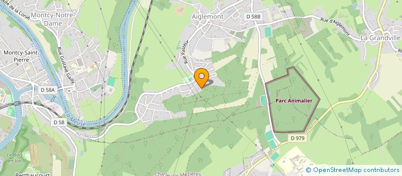 localisation de l'entreprise MADAME DORIANNE BICORNE  AIGLEMONT