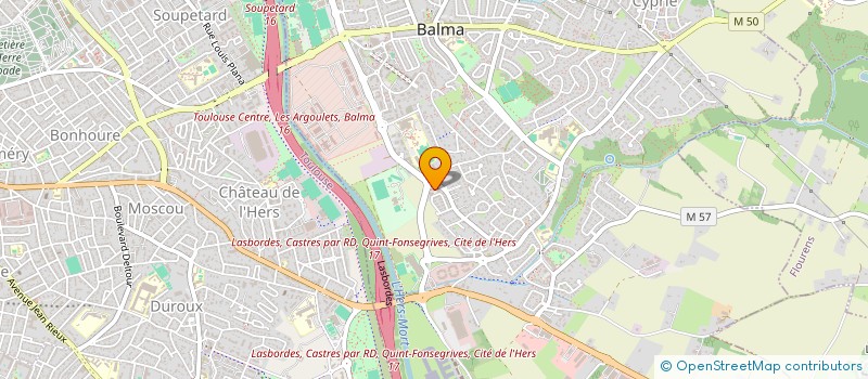 localisation de l'entreprise MADAME DORIANNE BREDA à BALMA