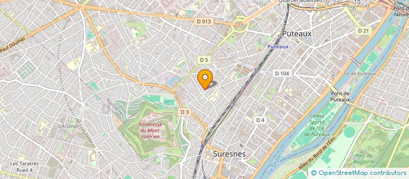 localisation de l'entreprise MADAME DORIANNE DOMARIN à SURESNES