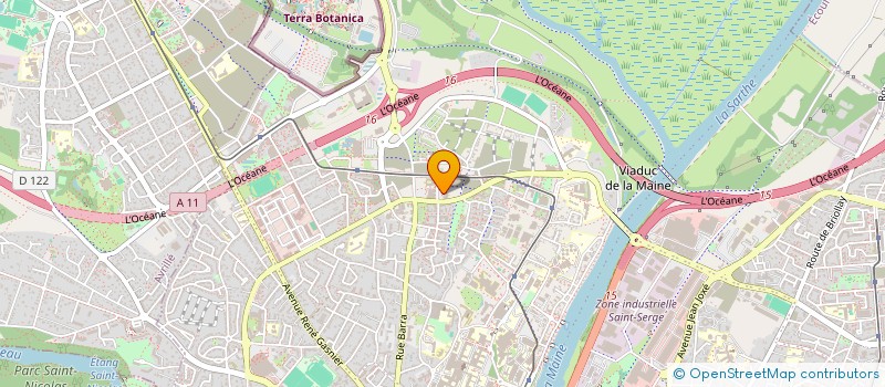 localisation de l'entreprise MADAME DORIANNE VIEMONT  ANGERS