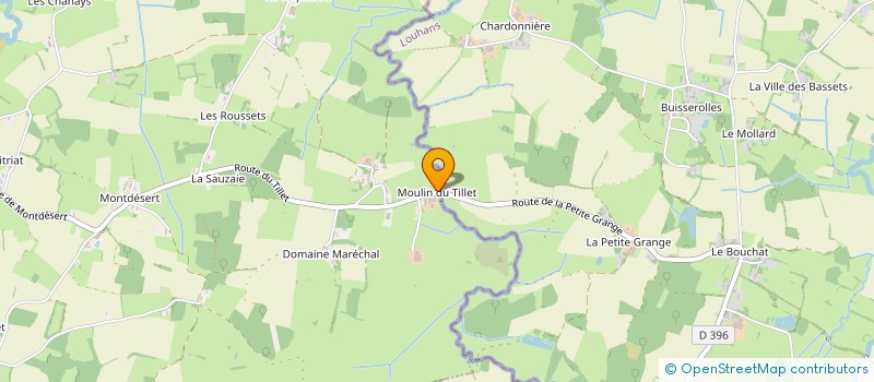 localisation de l'entreprise MADAME DORIENNE MILLIEN  SAINT-JEAN-SUR-REYSSOUZE