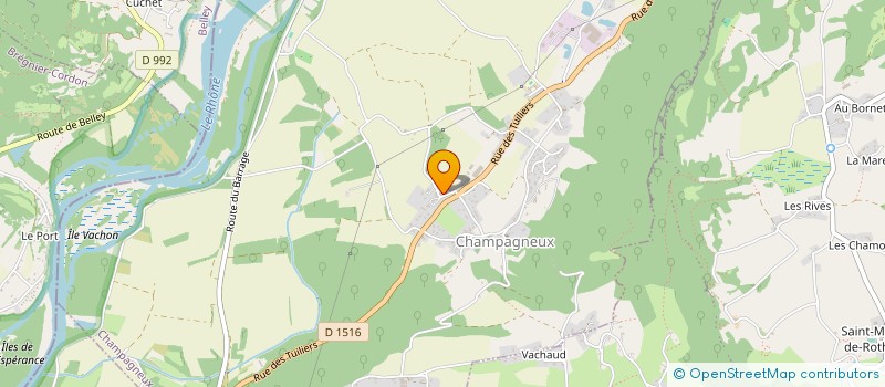 localisation de l'entreprise MADAME DORINA ADEMAJ  SAINT-GENIX-LES-VILLAGES