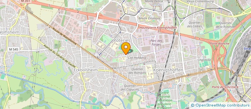 localisation de l'entreprise MADAME DORINA BALTES à STRASBOURG