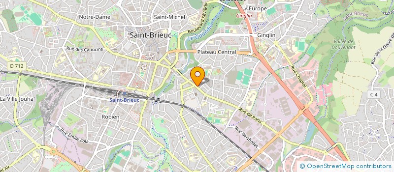 localisation de l'entreprise MADAME DORINA COVACIU à SAINT-BRIEUC