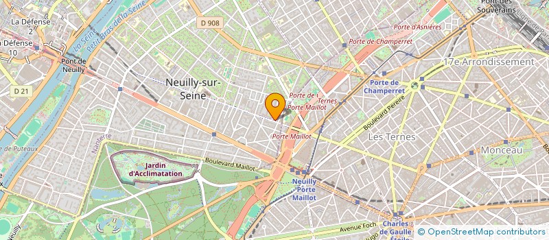 localisation de l'entreprise MADAME DORINA LAVRIC à NEUILLY-SUR-SEINE
