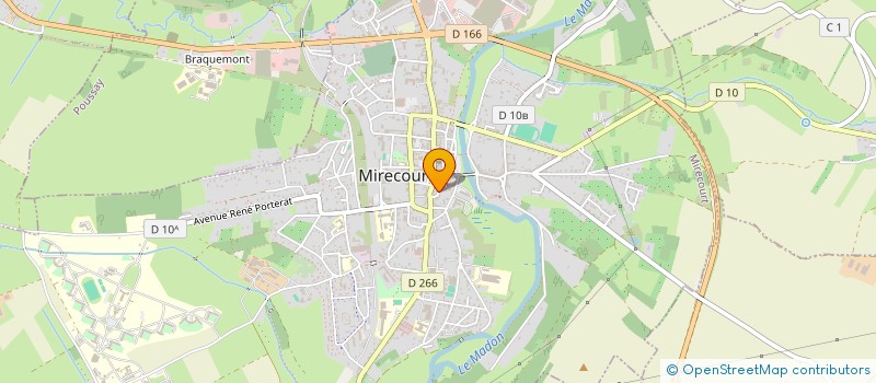 localisation de l'entreprise MADAME DORINA-OANA PITIGOI  MIRECOURT