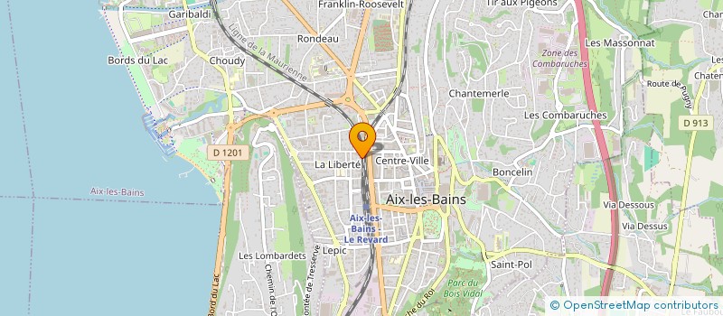 localisation de l'entreprise MADAME DORINA PREDA  AIX-LES-BAINS