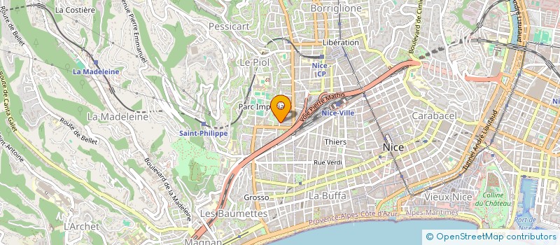 localisation de l'entreprise MADAME DORINA PRUTEANU à NICE