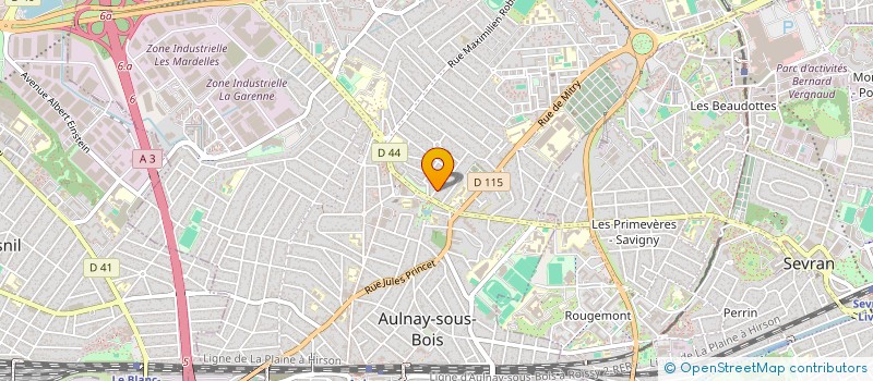 localisation de l'entreprise MADAME DORINA TOFAN à AULNAY-SOUS-BOIS