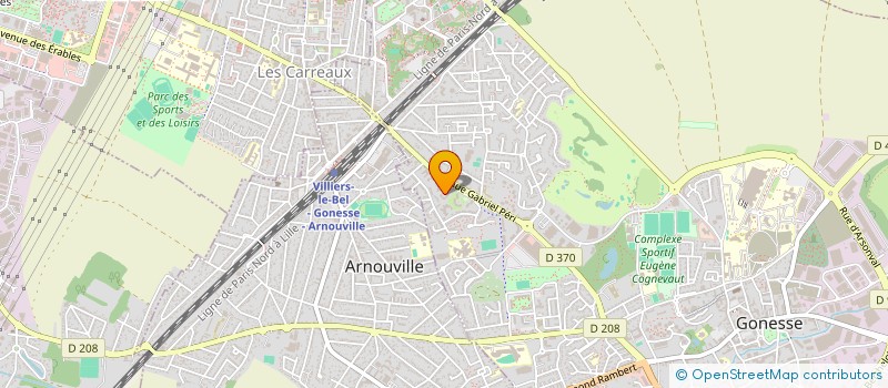 localisation de l'entreprise MADAME DORINA TUTUNARU  GONESSE