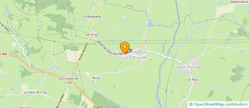 localisation de l'entreprise MADAME DORINE AULOY  SAINT-MARTIN-LA-PATROUILLE