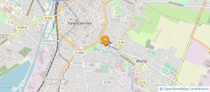 localisation de l'entreprise MADAME DORINE BALLE  VALENCIENNES