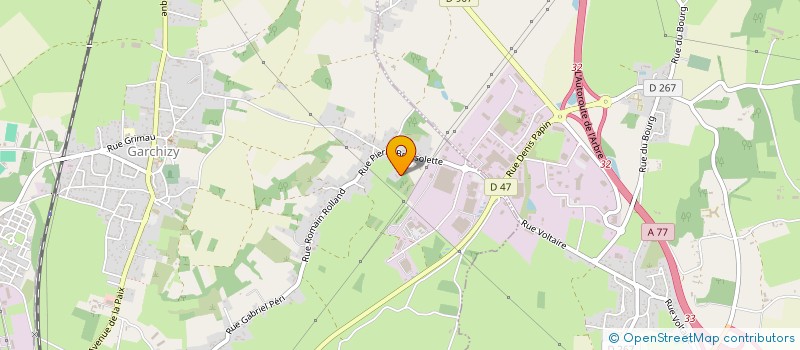 localisation de l'entreprise MADAME DORINE BAPTISTA  GARCHIZY