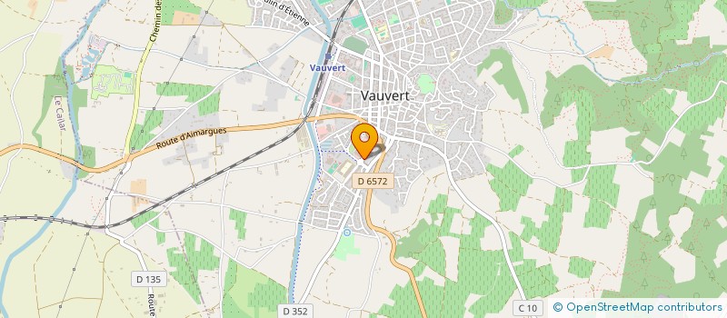 localisation de l'entreprise MADAME DORINE BARRAL  LE VIGAN