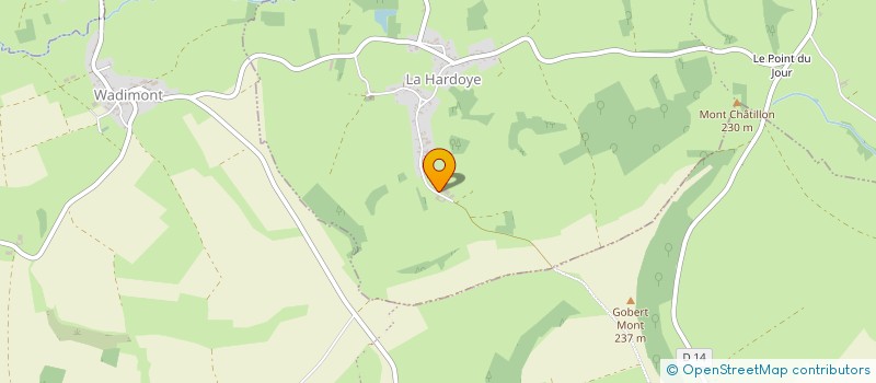 localisation de l'entreprise MADAME DORINE BILLARD  ROCQUIGNY