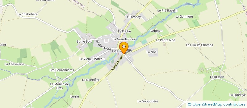 localisation de l'entreprise MADAME DORINE BILLARDON à LES ASPRES