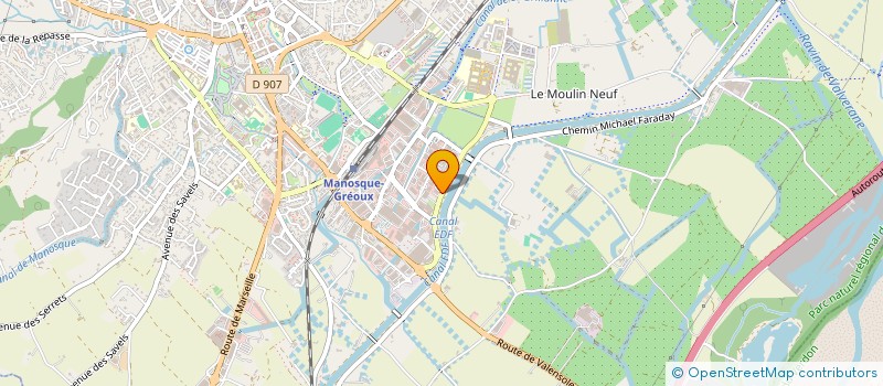 localisation de l'entreprise MADAME DORINE COLLIER à MANOSQUE