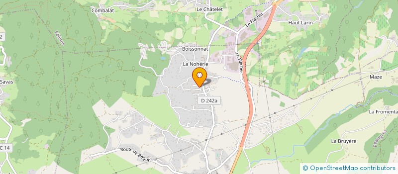 localisation de l'entreprise MADAME DORINE DIELENSCHNEIDER à PEAUGRES
