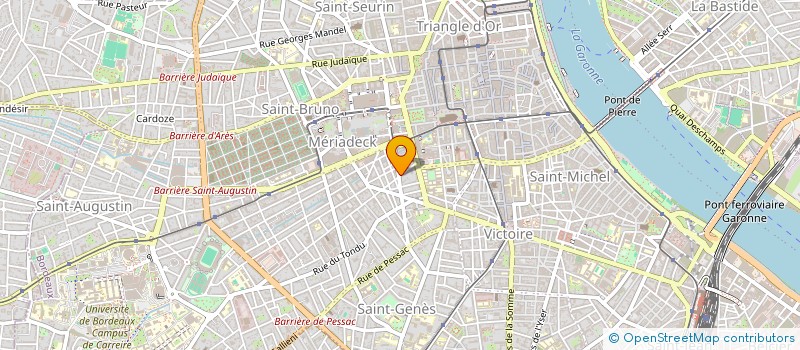 localisation de l'entreprise MADAME DORINE DORINE BOUTHIAUX  BORDEAUX