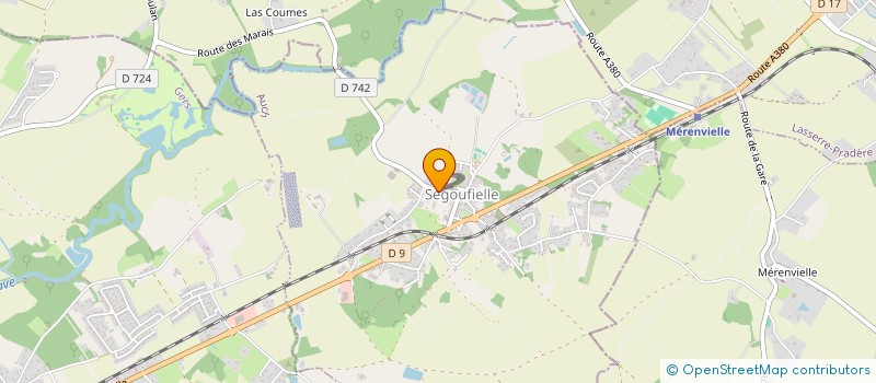 localisation de l'entreprise MADAME DORINE DRAGAN  SEGOUFIELLE