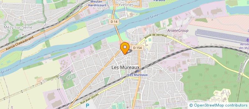 localisation de l'entreprise MADAME DORINE EKPO à LES MUREAUX