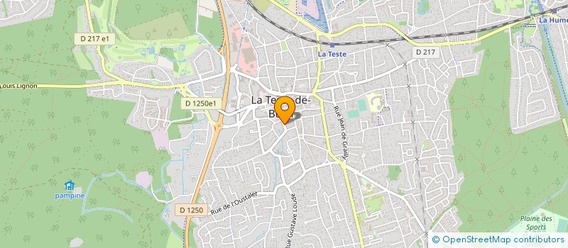 localisation de l'entreprise MADAME DORINE GENNARI à LA TESTE-DE-BUCH