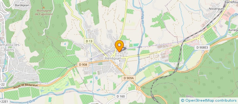 localisation de l'entreprise MADAME DORINE GODARD  HEREPIAN